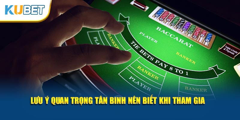Lưu ý quan trọng tân binh nên biết khi tham gia