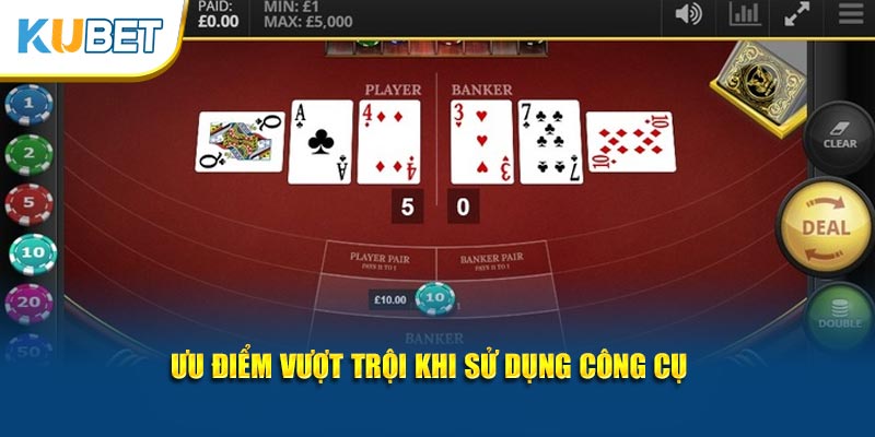 Ưu điểm vượt trội khi sử dụng công cụ